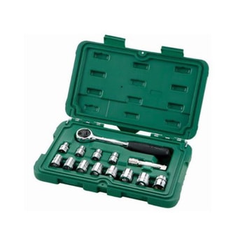 3/8"DR ソケットレンチセット EA687BLシリーズ エスコ