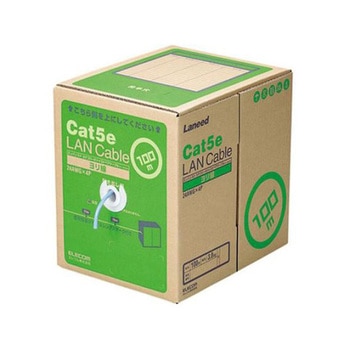 LANケーブル Cat5e準拠/ブルー EA764BGシリーズ - エスコ
