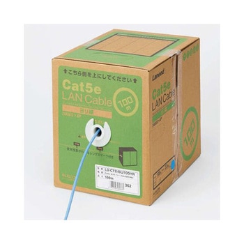 LANケーブル Cat5e準拠/ブルー EA764BGシリーズ - エスコ