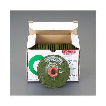 100x5mm/#36 フレキシブル砥石 EA809ZEシリーズ エスコ
