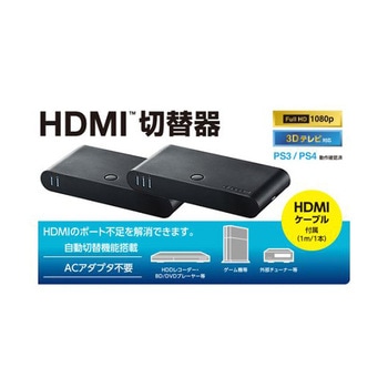 HDMIディスプレイ切替器 EA940Pシリーズ エスコ
