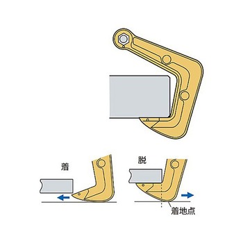 吊りフック EA987LAシリーズ エスコ