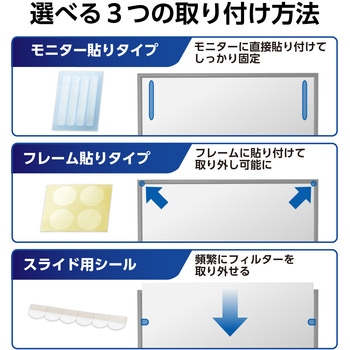 DELL Latitude 液晶保護フィルム のぞき見防止 反射防止 ブルーライトカット - エレコム
