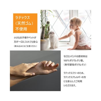 モビロンバンド 透明 1kg入 MBシリーズ 日清紡テキスタイル