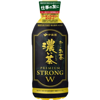 PETお~いお茶濃い茶 PREMIUM STRONG W 470ml【機能性表示食品】 伊藤園