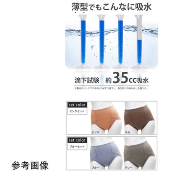 スタイルセレブリティ 吸水消臭綿混ショーツ ブルーセット2色組 TJI-679シリーズ 辻一