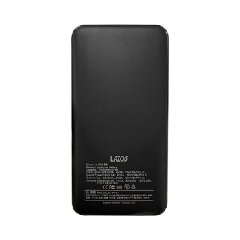モバイルバッテリー 10，000mAh PD対応 1ケース 6個入 L-10Mシリーズ Lazos