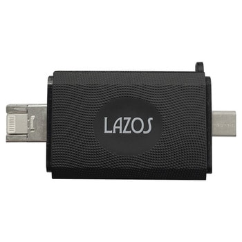 マルチカードリーダー / TypeC / USB-A 1ケース 6個入 L-MCRシリーズ Lazos