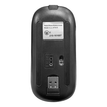 ワイヤレスマウス Bluetooth&2.4GHz 薄型 1ケース 10個入 L-BTMシリーズ Lazos