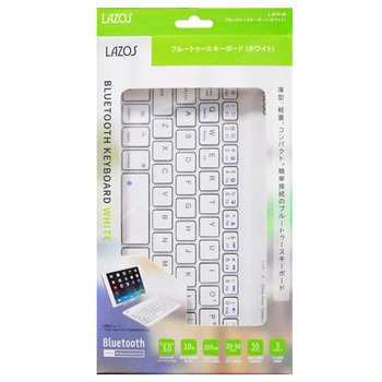 Bluetoothキーボード 1ケース 10個入 L-BTKシリーズ Lazos