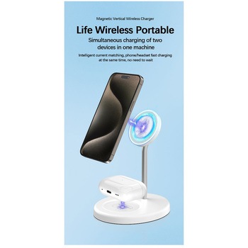 ワイヤレス充電器 スタンド型 1ケース 40個入 L-SYWLSシリーズ Lazos