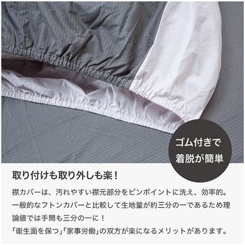 フトンノマスク 襟カバー 篠原化学
