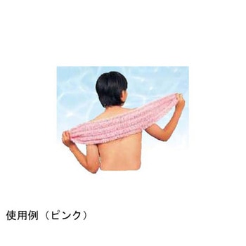 フリルボディタオル ローズHG 袋 アシスト