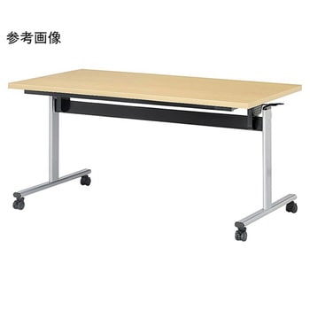 ミーティングテーブル 角型 脚部/シルバー 1500×600×720mm TOV-S1560Kシリーズ ニシキ工業