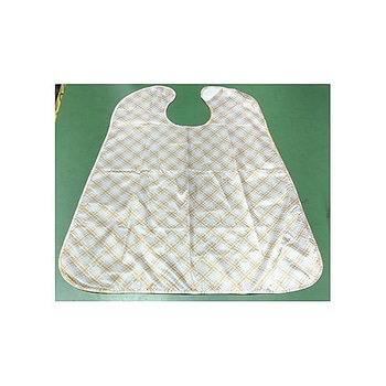 食事用エプロン 格子柄 100枚入 アズワン