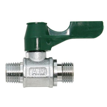 ボール式エアーコック オネジ AM-PGシリーズ アズワン