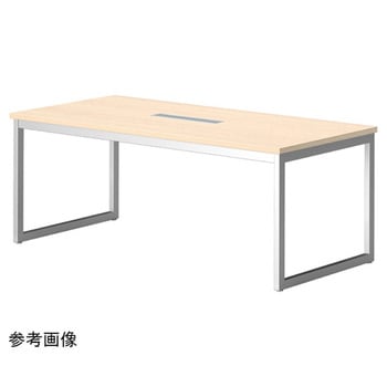 ミーティングテーブル ワイヤリングBOXタイプ QBシリーズ ニシキ工業