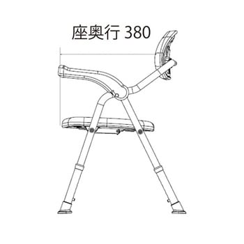折りたたみシャワーチェア BF-01Eシリーズ 美和商事