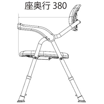 折りたたみシャワーチェア BF-01Eシリーズ 美和商事