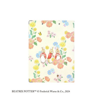 ピーターラビット クリップボード Simple Flower 見開き A4サイズ ST-ZPシリーズ セントレディス