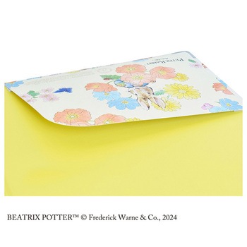 ピーターラビット クリップボード Simple Flower 見開き A4サイズ ST-ZPシリーズ セントレディス