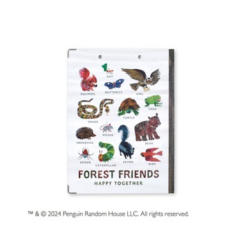 エリックカール クリップボード FRIENDS 見開き A4サイズ ST-ZEシリーズ セントレディス