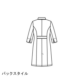 ドクターコート[女性用]ホワイト ストレッチツイル MK-0012シリーズ MICHEL KLEIN(ミッシェルクラン)