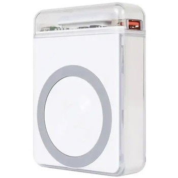 3way Power Bank With LED Light スノー カンパーニュ