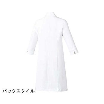 ドクターコート[女性用]ホワイト ストレッチラチネ MK-0048シリーズ MICHEL KLEIN(ミッシェルクラン)