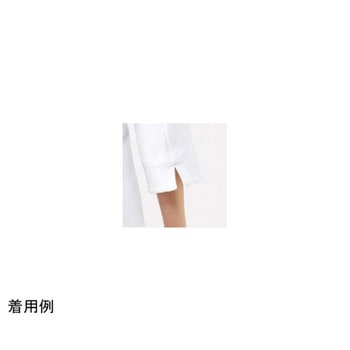 ドクターコート[女性用]ホワイト ストレッチラチネ MK-0048シリーズ MICHEL KLEIN(ミッシェルクラン)