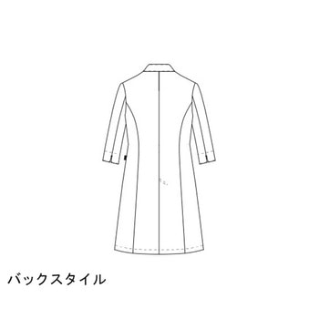 ドクターコート[女性用]ホワイト ストレッチラチネ MK-0048シリーズ MICHEL KLEIN(ミッシェルクラン)