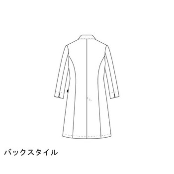 ドクターコート[女性用]ホワイト ストレッチラチネ MK-0049シリーズ MICHEL KLEIN(ミッシェルクラン)