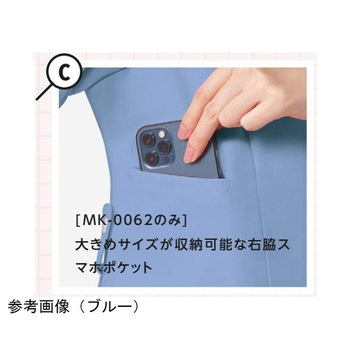 ファスナースクラブ[女性用]ソフトストレッチラチネ 右脇スマホポケット MK-0062シリーズ MICHEL KLEIN(ミッシェルクラン)