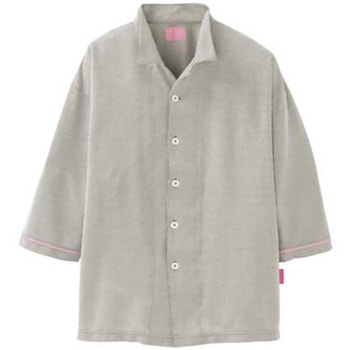 ニット患者衣 前開きシャツ 1ケース 10枚入 CV001シリーズ トンボ