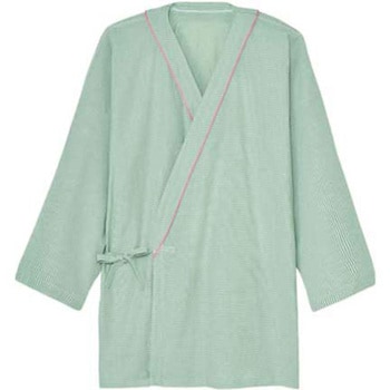 ニット患者衣 甚平 1ケース 10枚入 CV012シリーズ トンボ[ウエア・白衣・検診衣]