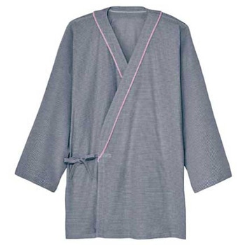 ニット患者衣 甚平 1ケース 10枚入 CV012シリーズ トンボ[ウエア・白衣・検診衣]