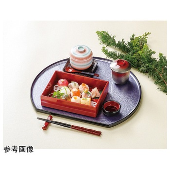 隅丸半月盆 福井クラフト