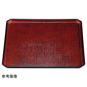 角隅切布目盆 福井クラフト