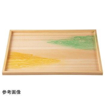 木 長角御神前盆 福井クラフト
