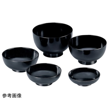 入子椀 黒2度塗 福井クラフト