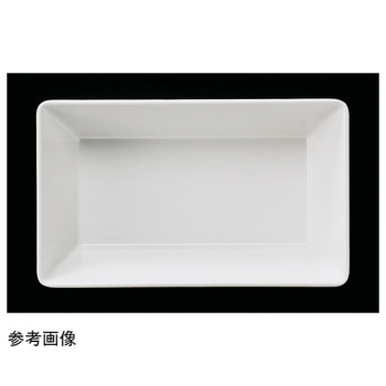 メラミン 長角深盛皿 ホワイト 福井クラフト