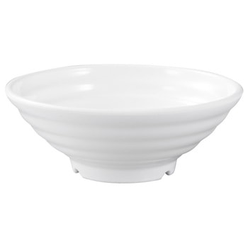 メラミン 福寿太ロクロ目麺鉢 福井クラフト