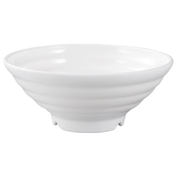 メラミン 福寿太ロクロ目麺鉢 福井クラフト