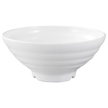 メラミン 福寿太ロクロ目麺鉢 福井クラフト