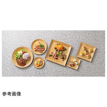 リム付サークルプレート 福井クラフト