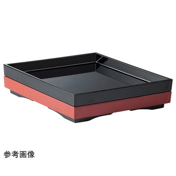 菱形盛込器 裏黒 福井クラフト