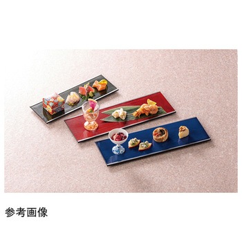 長角さざ波盛皿 福井クラフト