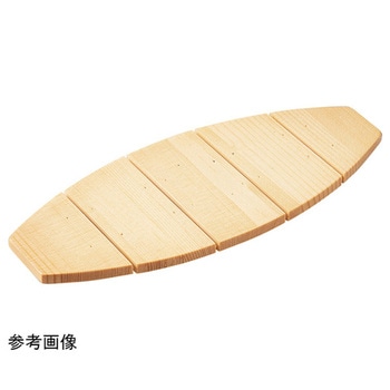 くま笹盛器 木製目皿 福井クラフト
