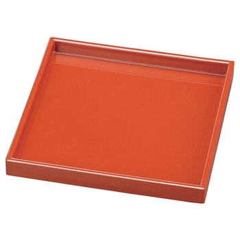 6寸 正角桂盛皿 福井クラフト