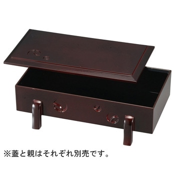 足付ツボツボ盛箱 蓋 福井クラフト